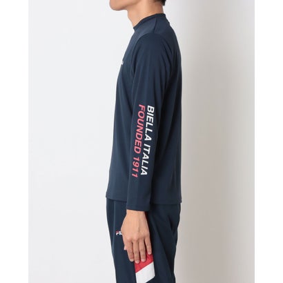 メンズ 長袖機能Tシャツ LONG SLEEVE T-SHIRT CE6FAM824 （NAVY）｜詳細画像