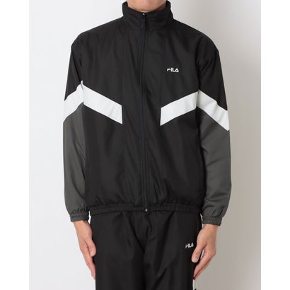 メンズ 長袖ジャージジャケット TRACK JACKET CE6FDM822 （BLACK）｜詳細画像