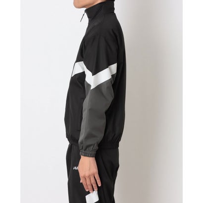 メンズ 長袖ジャージジャケット TRACK JACKET CE6FDM822 （BLACK）｜詳細画像