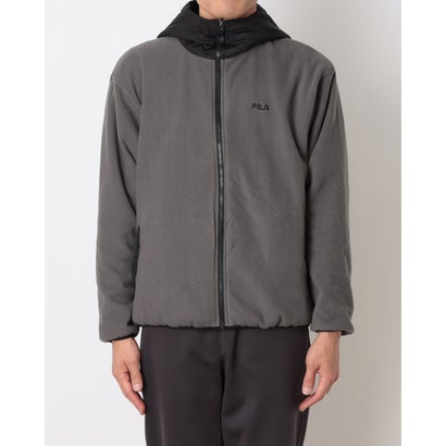 メンズ ウインドジャケット RIVERSIBLE HOODIE JACKET CE6FDM821 （BLACK）｜詳細画像