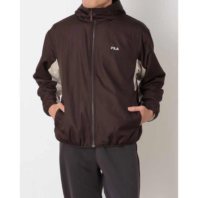 メンズ ウインドジャケット RIVERSIBLE HOODIE JACKET CE6FDM821 （BROWN）