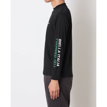メンズ 長袖機能Tシャツ LONG SLEEVE T-SHIRT CE6FAM824 （BLACK）｜詳細画像