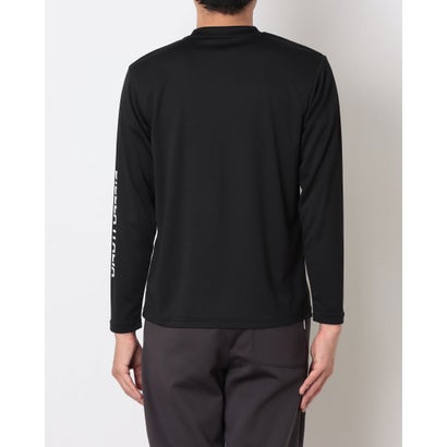 メンズ 長袖機能Tシャツ LONG SLEEVE T-SHIRT CE6FAM824 （BLACK）｜詳細画像
