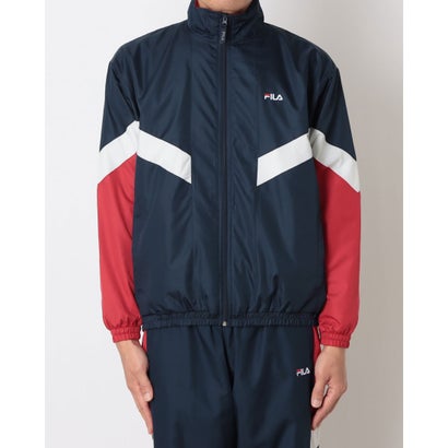 メンズ 長袖ジャージジャケット TRACK JACKET CE6FDM822 （NAVY）｜詳細画像