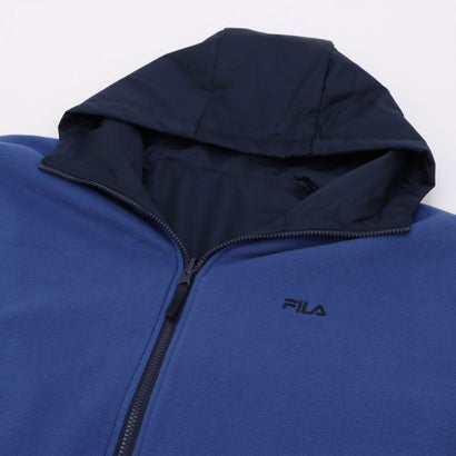 フィラ FILA メンズ ウインドジャケット RIVERSIBLE HOODIE JACKET CE6FDM821 （NAVY）｜詳細画像