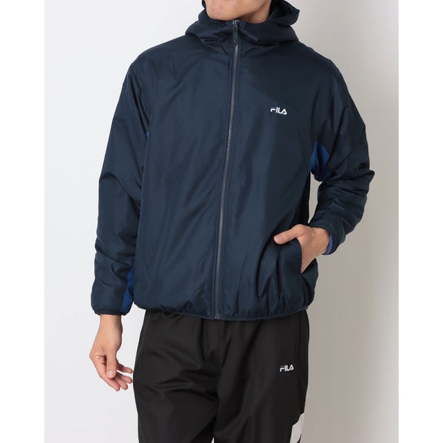 メンズ ウインドジャケット RIVERSIBLE HOODIE JACKET CE6FDM821 （NAVY）