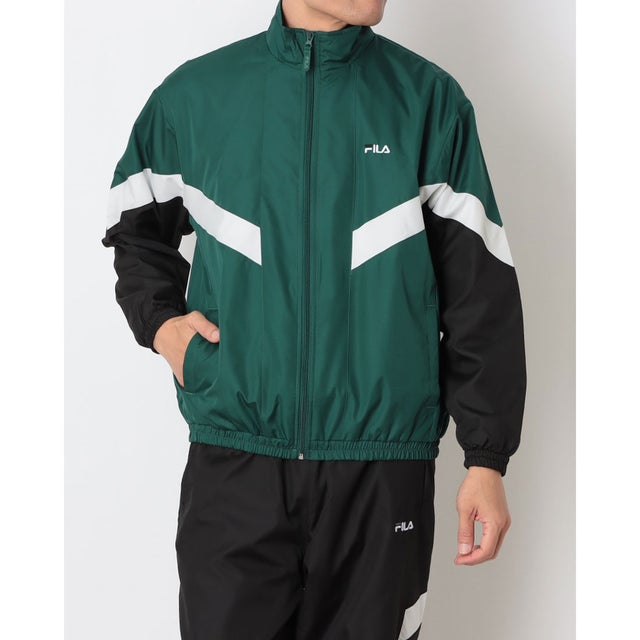 メンズ 長袖ジャージジャケット TRACK JACKET CE6FDM822 （GREEN）