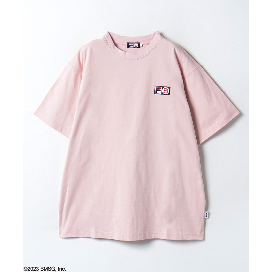 コラボ】× BE:FIRST コラボ刺繍ワッペン Tシャツ メンズ （ピンク
