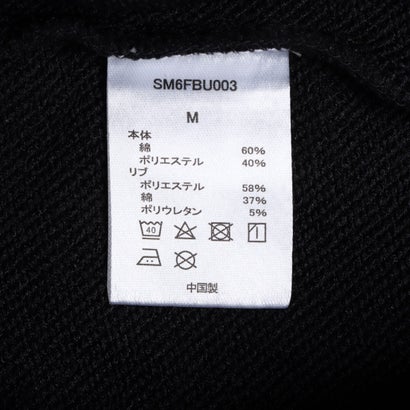 フィラ FILA ESSENTIAL SWEAT SHIRT / エッセンンシャル スウェットシャツ / カジュアルウェア / ユニセックス （BLACK）｜詳細画像