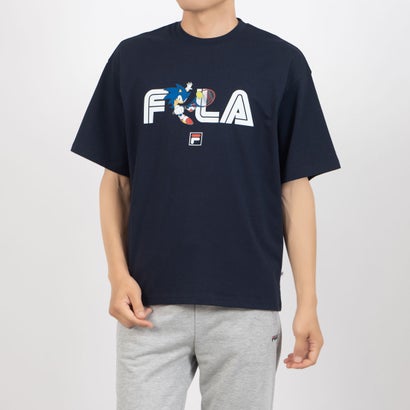 S/S T-SHIRT / ショートスリーブティーシャツ / SEGA / ソニック / ユニセックス （NAVY）｜詳細画像