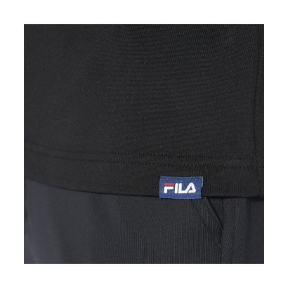 フィラ/レディス/FILA GOLF 長袖モックネックシャツ （ブラック）｜詳細画像