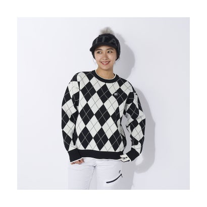 フィラ FILA フィラ/レディス/FILA GOLF 柄バリエーションセーター （ブラック）｜詳細画像