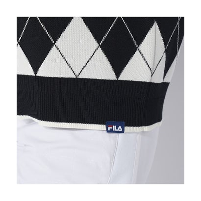 フィラ FILA フィラ/レディス/FILA GOLF 柄バリエーションセーター （ブラック）｜詳細画像
