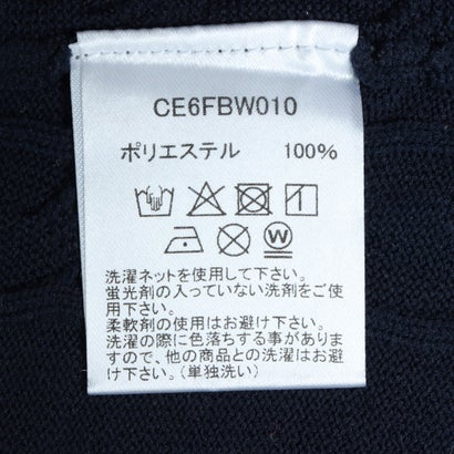CABLE KNIT TRACK TOP / ケーブルニット トラックトップ / カジュアルウェア / レディース （NAVY）｜詳細画像