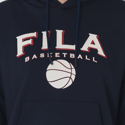 BASKETBALL HOODIE / バスケットボール スウェットフーディ / カジュアルウェア / レディース （NAVY）｜詳細画像