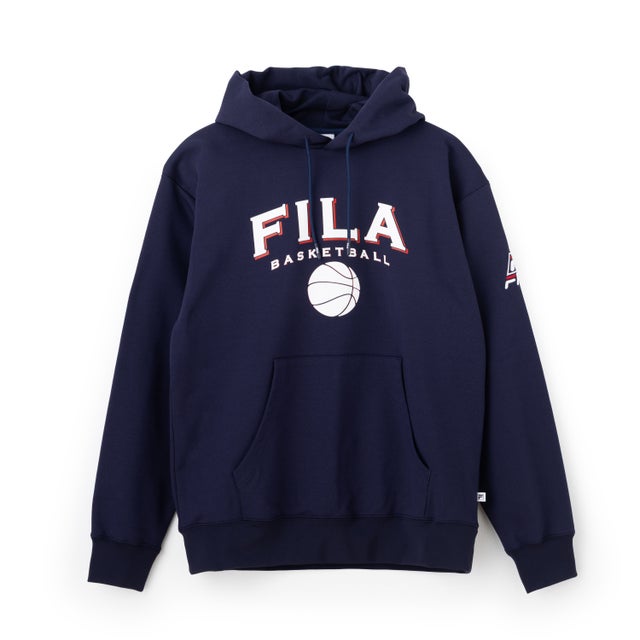 BASKETBALL HOODIE / バスケットボール スウェットフーディ / カジュアルウェア / レディース （NAVY）