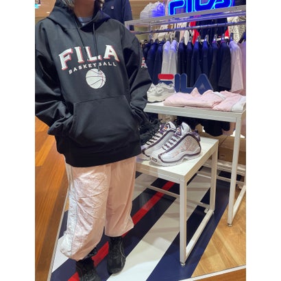 BASKETBALL HOODIE / バスケットボール スウェットフーディ / カジュアルウェア / レディース （BLACK）｜詳細画像