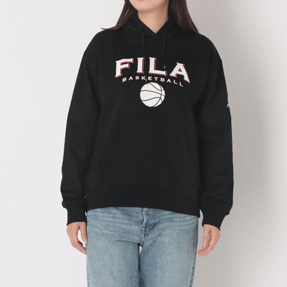 BASKETBALL HOODIE / バスケットボール スウェットフーディ / カジュアルウェア / レディース （BLACK）｜詳細画像