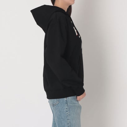 BASKETBALL HOODIE / バスケットボール スウェットフーディ / カジュアルウェア / レディース （BLACK）｜詳細画像
