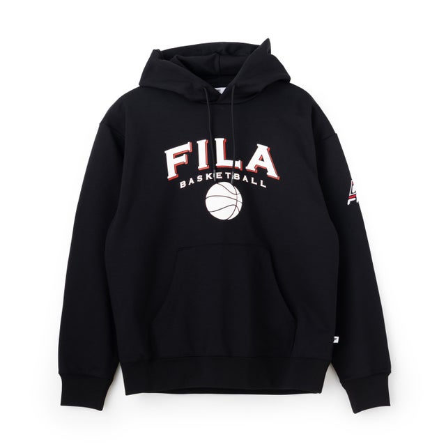 BASKETBALL HOODIE / バスケットボール スウェットフーディ / カジュアルウェア / レディース （BLACK）