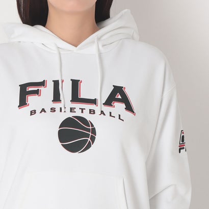 BASKETBALL HOODIE / バスケットボール スウェットフーディ / カジュアルウェア / レディース （WHITE）｜詳細画像
