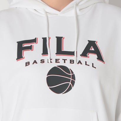 BASKETBALL HOODIE / バスケットボール スウェットフーディ / カジュアルウェア / レディース （WHITE）｜詳細画像
