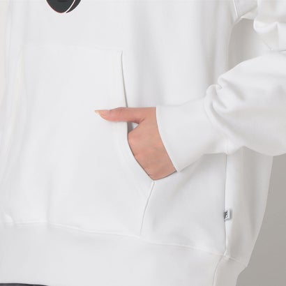 BASKETBALL HOODIE / バスケットボール スウェットフーディ / カジュアルウェア / レディース （WHITE）｜詳細画像