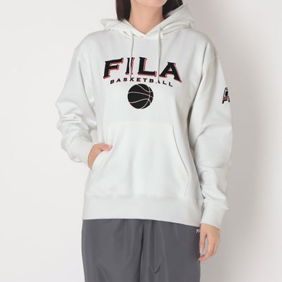 BASKETBALL HOODIE / バスケットボール スウェットフーディ / カジュアルウェア / レディース （WHITE）｜詳細画像