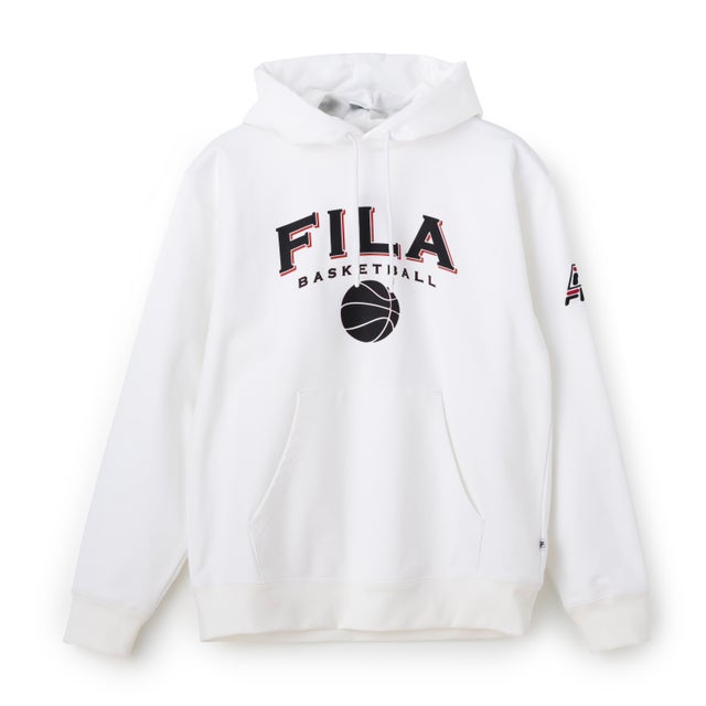BASKETBALL HOODIE / バスケットボール スウェットフーディ / カジュアルウェア / レディース （WHITE）