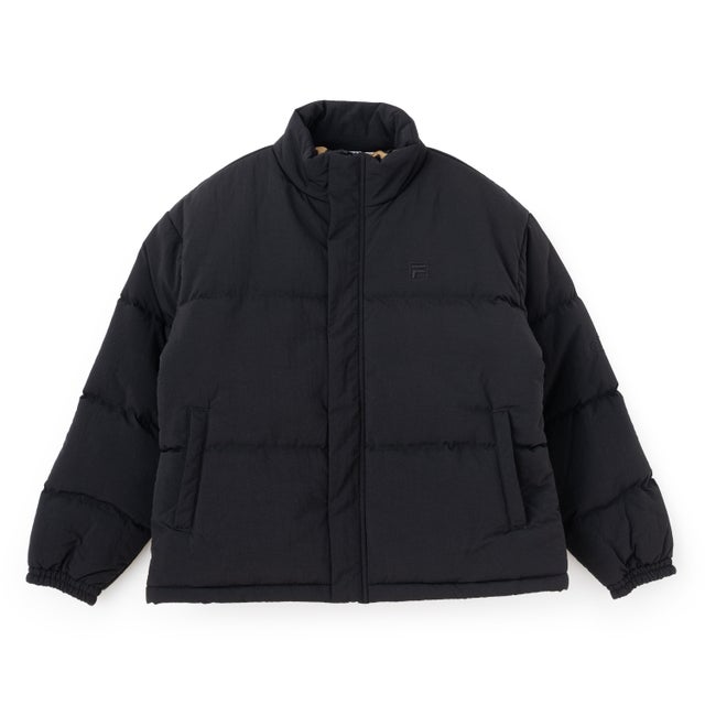 CIRCLE LOGO PADDED JACKET / サークルロゴ パデッドジャケット / カジュアルウェア / レディース （BLACK）