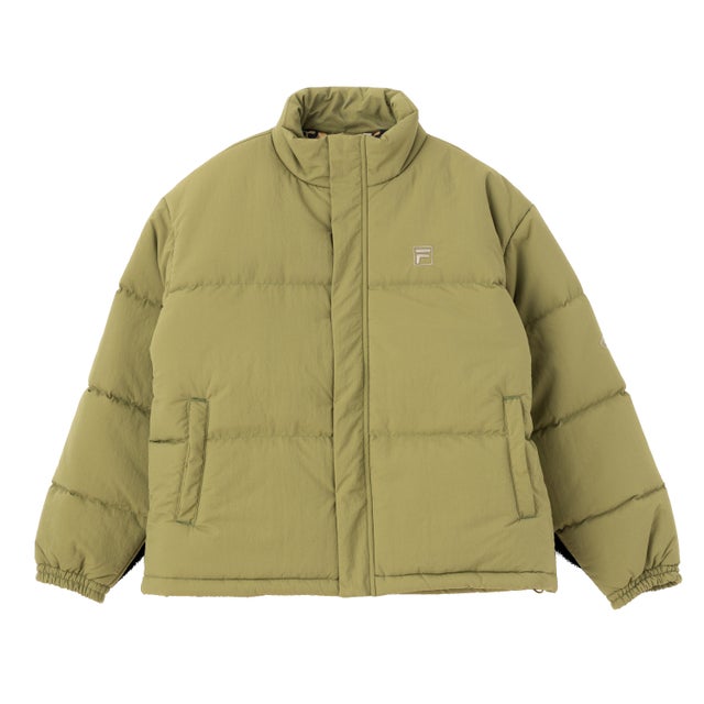 CIRCLE LOGO PADDED JACKET / サークルロゴ パデッドジャケット / カジュアルウェア / レディース （KHAKI）