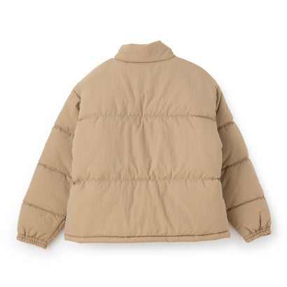 CIRCLE LOGO PADDED JACKET / サークルロゴ パデッドジャケット / カジュアルウェア / レディース （BEIGE）｜詳細画像