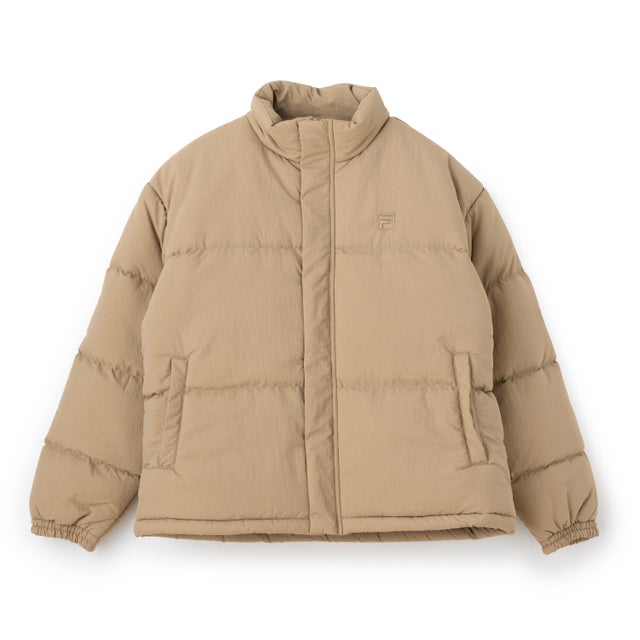 CIRCLE LOGO PADDED JACKET / サークルロゴ パデッドジャケット / カジュアルウェア / レディース （BEIGE）