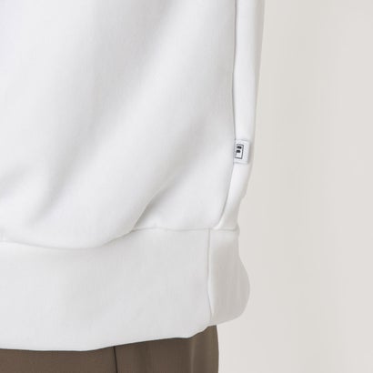 フィラ FILA BASKETBALL SWEAT SHIRT / バスケットボール スウェットシャツ / カジュアルウェア / レディース （WHITE）｜詳細画像