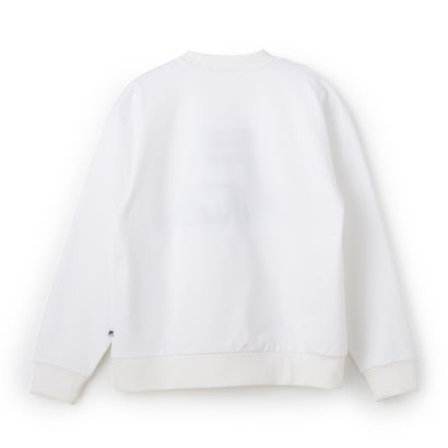 BASKETBALL SWEAT SHIRT / バスケットボール スウェットシャツ / カジュアルウェア / レディース （WHITE）｜詳細画像