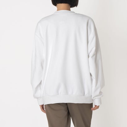 フィラ FILA BASKETBALL SWEAT SHIRT / バスケットボール スウェットシャツ / カジュアルウェア / レディース （WHITE）｜詳細画像