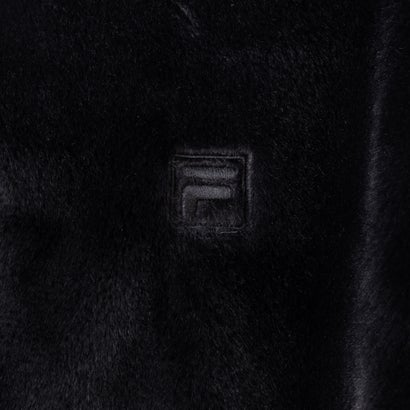 CIRCLE LOGO FUR HOODIE JACKET / サークルロゴ ファーフーディジャケット / カジュアルウェア / レディース （BLACK）｜詳細画像