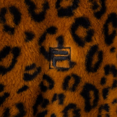 CIRCLE LOGO FUR HOODIE JACKET / サークルロゴ ファーフーディジャケット / カジュアルウェア / レディース （BROWN）｜詳細画像