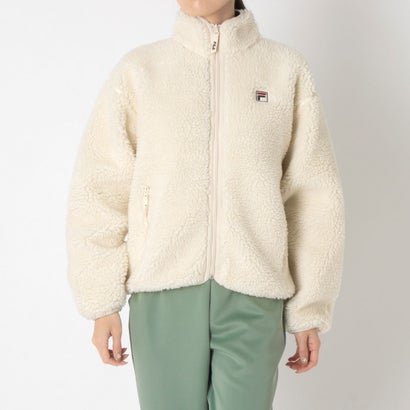 BOA FLEECE ZIP JACKET / ボアフリース ジップジャケット / カジュアルウェア / レディース （O.WHITE）｜詳細画像
