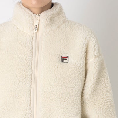 BOA FLEECE ZIP JACKET / ボアフリース ジップジャケット / カジュアルウェア / レディース （O.WHITE）｜詳細画像