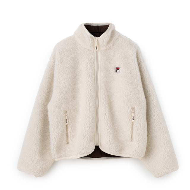 BOA FLEECE ZIP JACKET / ボアフリース ジップジャケット / カジュアルウェア / レディース （O.WHITE）