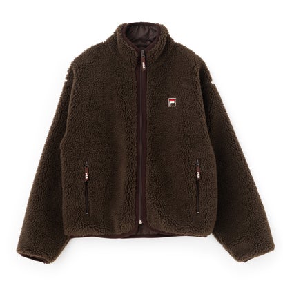 BOA FLEECE ZIP JACKET / ボアフリース ジップジャケット / カジュアルウェア / レディース （BROWN）｜詳細画像