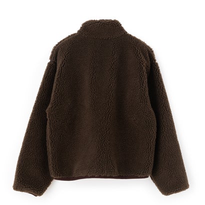 BOA FLEECE ZIP JACKET / ボアフリース ジップジャケット / カジュアルウェア / レディース （BROWN）｜詳細画像