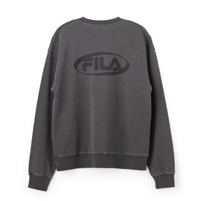 CIRCLE LOGO SWEAT SHIRT / サークルロゴ スウェットシャツ / カジュアルウェア / レディース （BLACK）｜詳細画像
