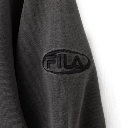 CIRCLE LOGO ZIP FUR HOODIE / サークルロゴ ジップファーフーディ / カジュアルウェア / レディース （BLACK）｜詳細画像