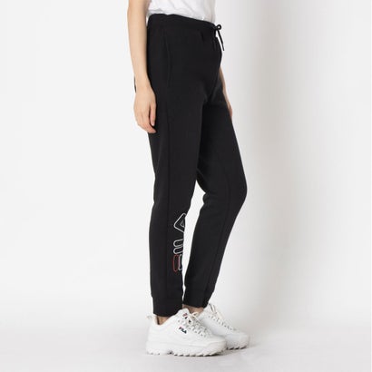 SWEAT JOGGER PANTS / スウェットジョガーパンツ / カジュアルウェア / レディース （BLACK）｜詳細画像