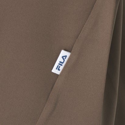 フィラ FILA DOUBLE KNIT SWEAT SHIRT / ダンボールニット スウェットシャツ / カジュアルウェア / レディース （KHAKI）｜詳細画像