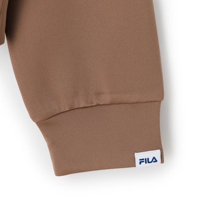 DOUBLE KNIT SWEAT SHIRT / ダンボールニット スウェットシャツ / カジュアルウェア / レディース （KHAKI）｜詳細画像