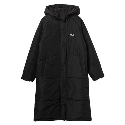 PADDED BENCH COAT / ナカワタ ベンチコート / カジュアルウェア / レディース （BLACK）｜詳細画像