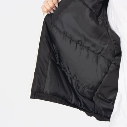 PADDED HOODIE JACKET / ナカワタ フーディジャケット / カジュアルウェア / レディース （BLACK）｜詳細画像